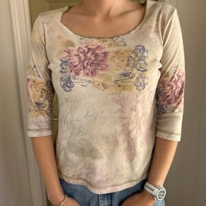 Y2K 3/4 Sleeve Shirt